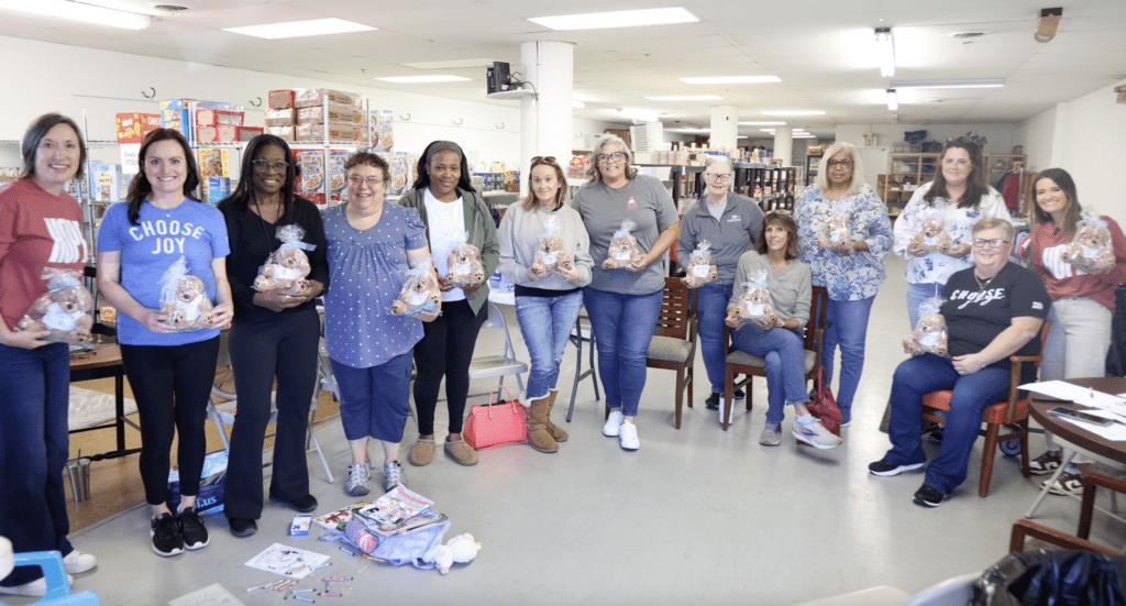 99.1 JOY FM Prayer Bears have been given to Angel's Arms. 